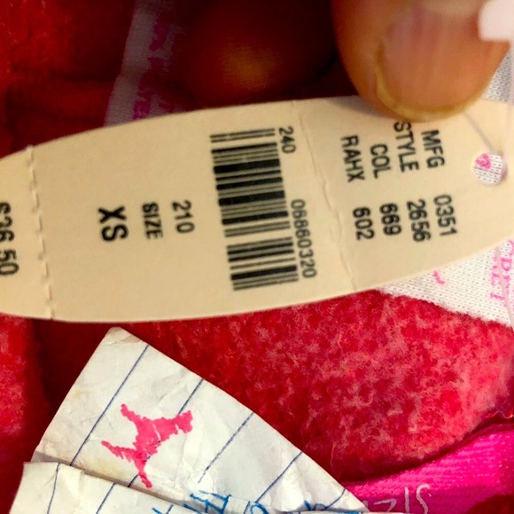 Pink cute pink sweatpants with dog patches new XS - Picture 6 of 6